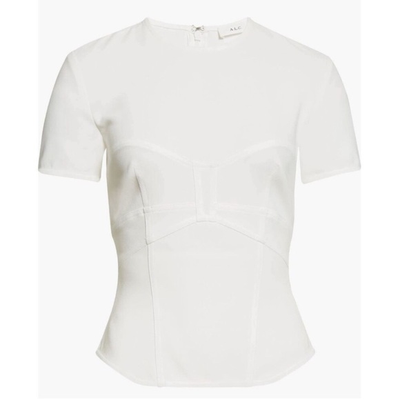 A.L.C. Beau Corset Blouse - Picture 1 of 8